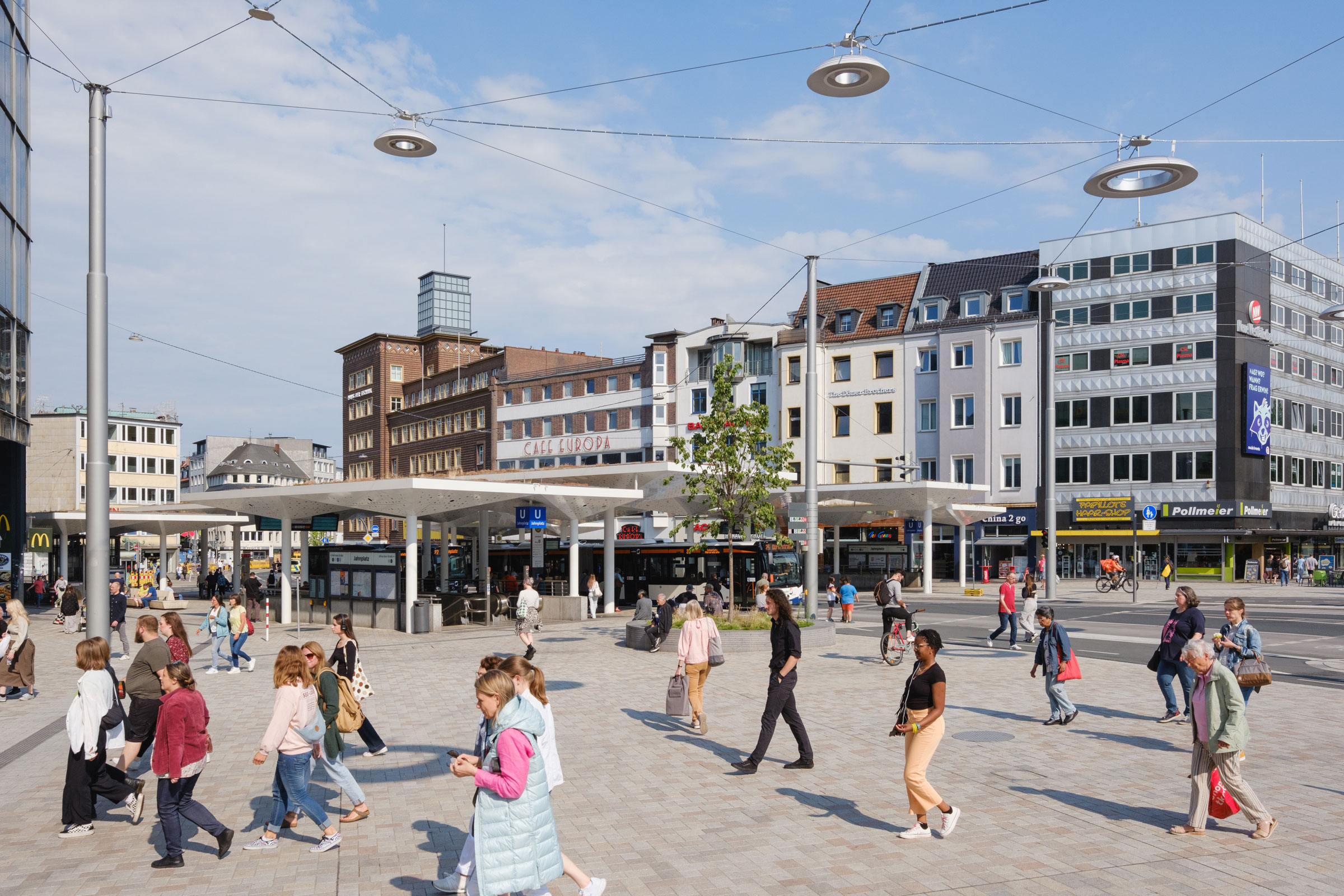 Jahnplatz Menschen