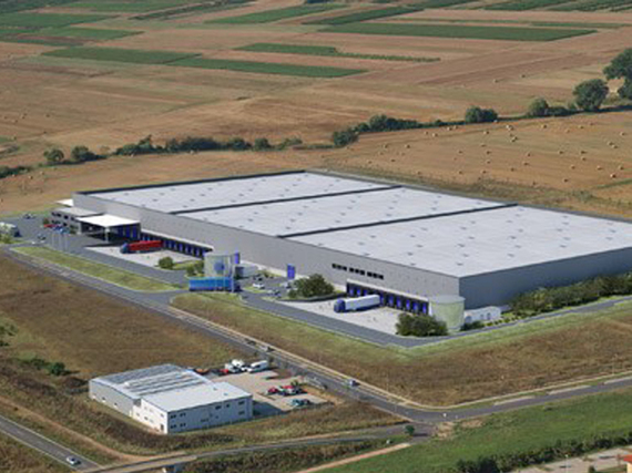 Neubau des Logistikzentrums - Fa. Goodman, Bingen-Sponsheim/Grolsheim