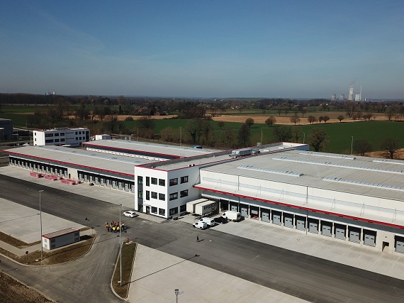 Neubau eines DPD-Depots in Hamm.