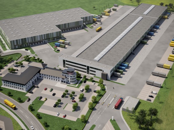 Neubau eines Logistikzentrums Fliegerhorst II, Erlensee 