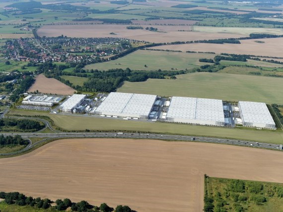 4 nachhaltige Logistikhallen auf 190.000 m² Grundstücksfläche in Mittenwalde.